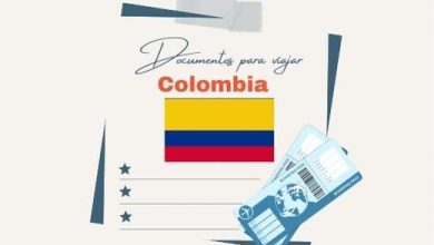 Documentos para viajar - Colombia